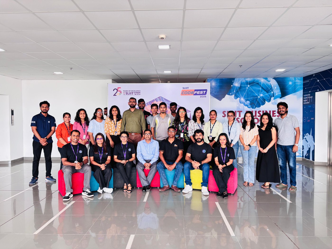 SLIIT Codefest Designathon 2025 judges and organising team