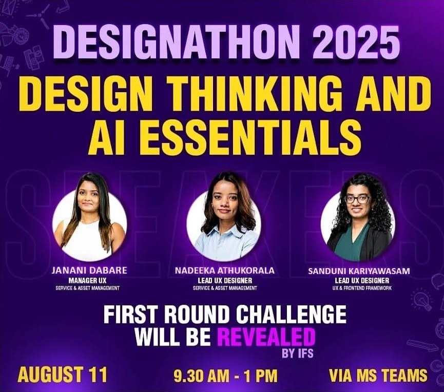Designathon 2025 — Design Thinking and AI Essentials opening session