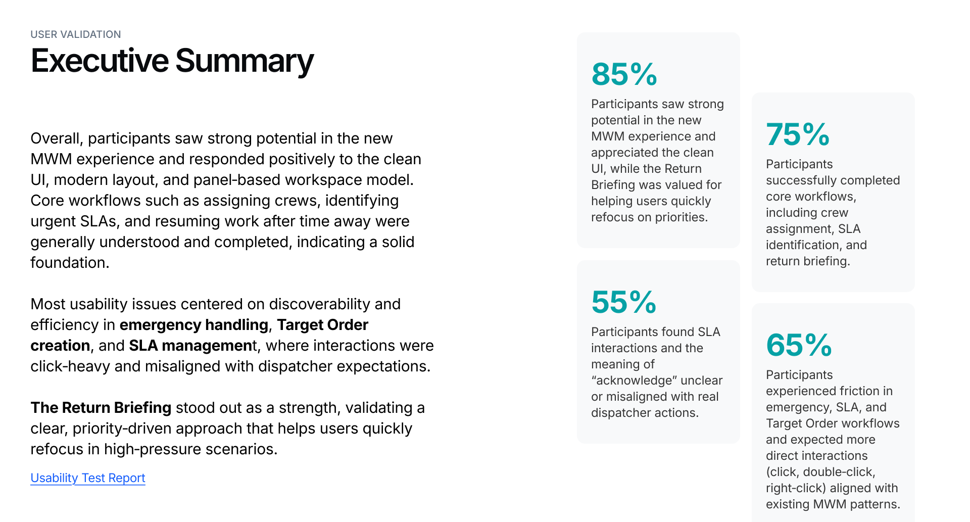 Executive Summary
