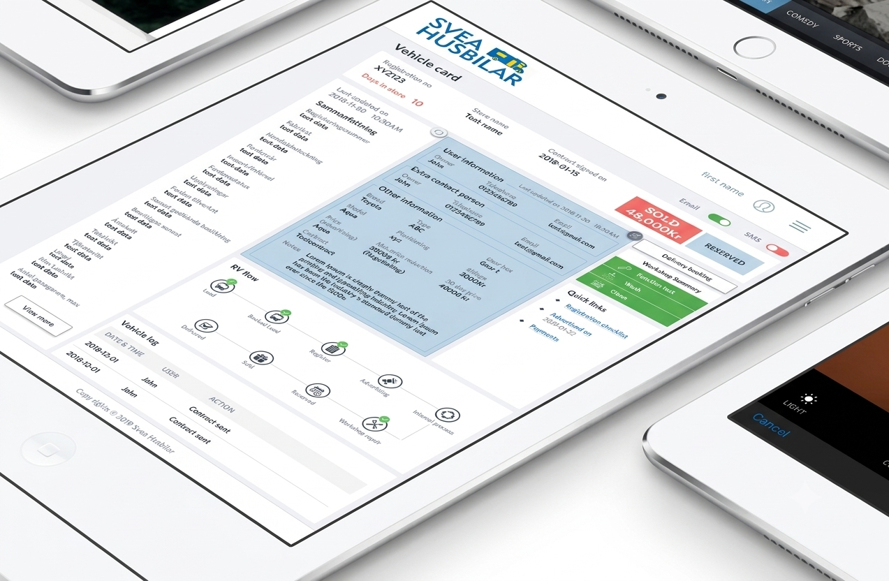 Svea Husbilar CRM
