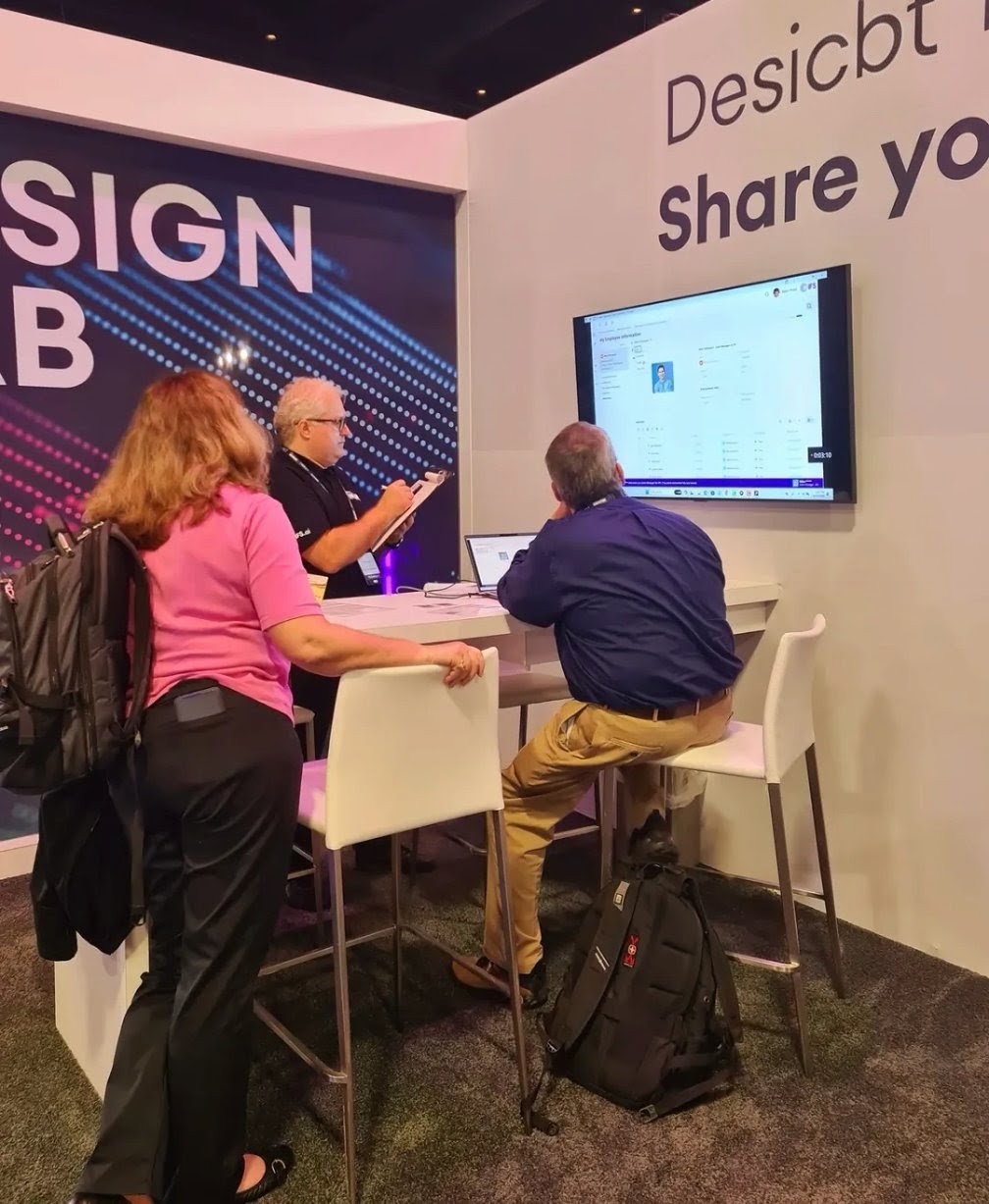 Observing and note-taking during a live usability session